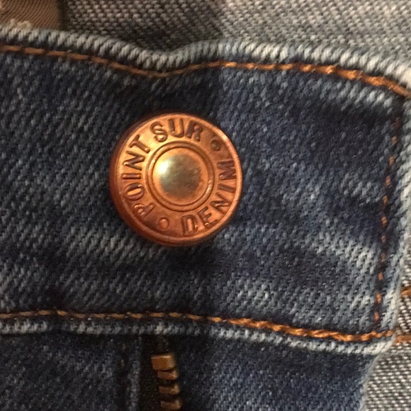 J Crew Point Sur Skinny Jeans w/ Whiskering, sz 31 - Picture 5 of 9